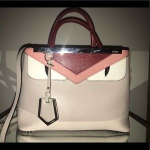 2Jours Monster Petite Leather Tote